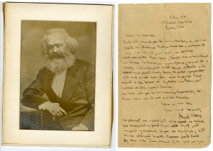 Una carta de Karl Marx vendida por 678 mil dólares en China