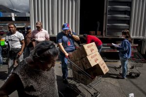 Nueve detenidos por intentar saquear camión de Pdval en Mérida