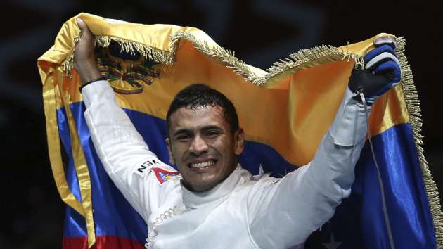 Rubén Limardo será el abanderado de Venezuela en los JJOO de Río 2016