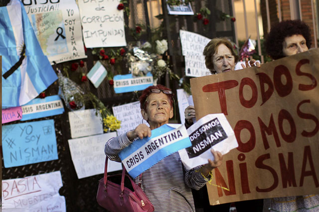 Argentina se prepara para marchar por Nisman y aumenta la tensión para Gobierno