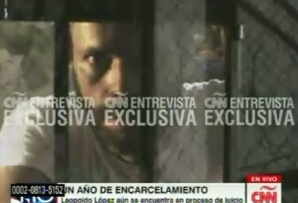 Un adelanto de la entrevista que CNN le hizo a Leopoldo López (Video)