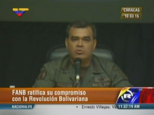 Fanb rechaza sanciones de EEUU contra funcionarios venezolanos (Video)