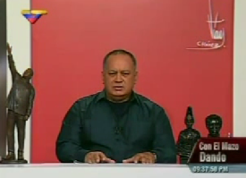 Cabello pide a Obama revelar cuentas de funcionarios en EEUU