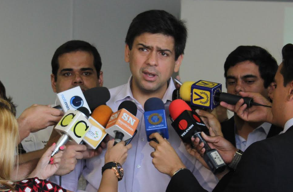 Carlos Ocariz denunció ante la Fiscalía a Gustavo González López