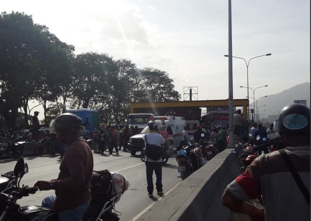 FOTOS: Del choque múltiple en la Autopista Francisco Fajardo