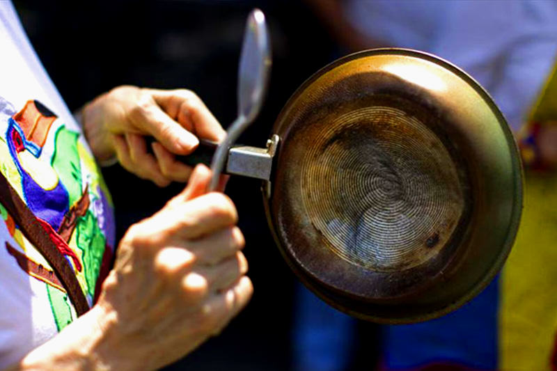 El país no alimentado le da la bienvenida a los No Alineados: Así sonó el cacerolazo en Margarita (VIDEOS)