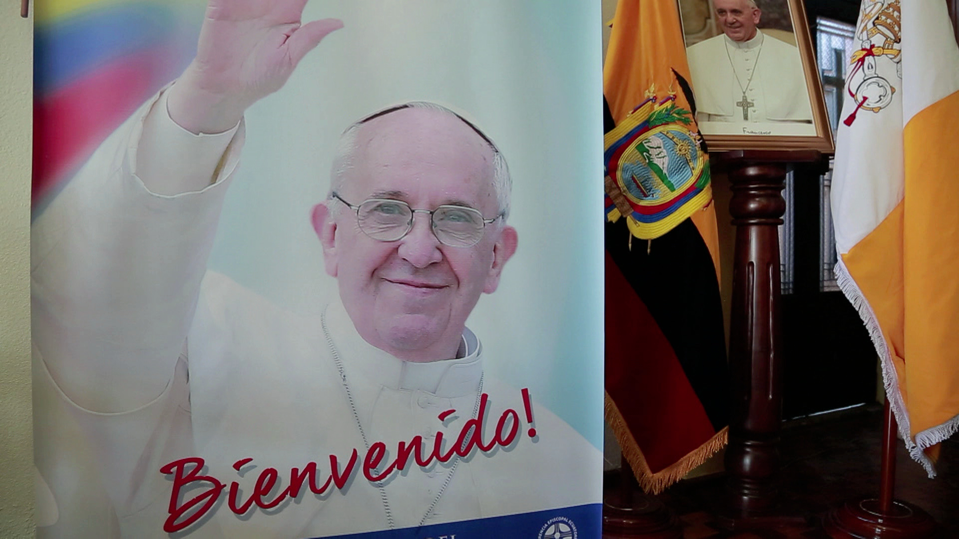 Ecuador y Bolivia se preparan para la visita del Papa (Video)