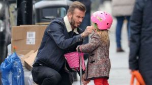 El gracioso tatuaje de David Beckham para complacer a su hija (FOTO + ¡Banana!)