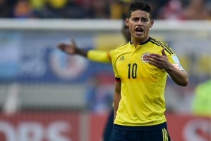 Venezuela y Perú no jugaron bien, fue Colombia que lo hizo mal… Según James Rodríguez