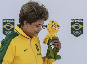 Rousseff presentó a la mascota de los Juegos Olímpicos Brasil 2016