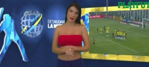 Venezuela se despidió de la Copa América, pero ella igual se desnudó