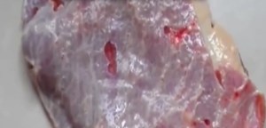 El asqueroso pedazo de carne que te volverá vegetariano (VIDEO)