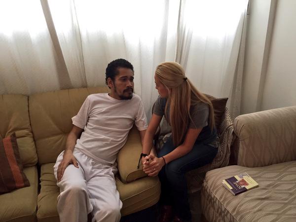 Lilian Tintori visitó a Leocenis García (Foto)