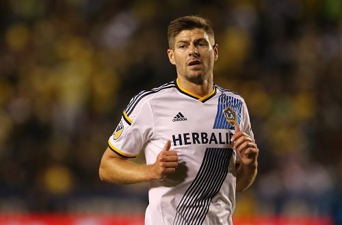 Video: Así fue el primer gol de Steven Gerrard con Los Angeles Galaxy