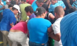 Desespero por alimentos llevó al saqueo en Margarita (Video)