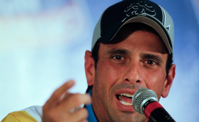 Capriles responde a Maduro, le califica de irresponsable y le responsabiliza del caos en el que vive el país