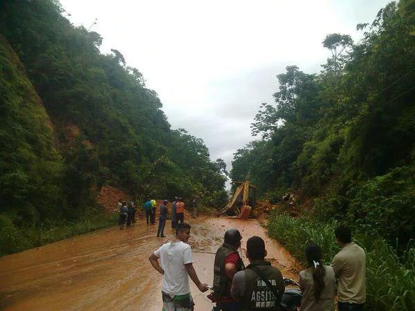 Emergencia vial en varios municipios del Táchira dejaron precipitaciones de últimas horas