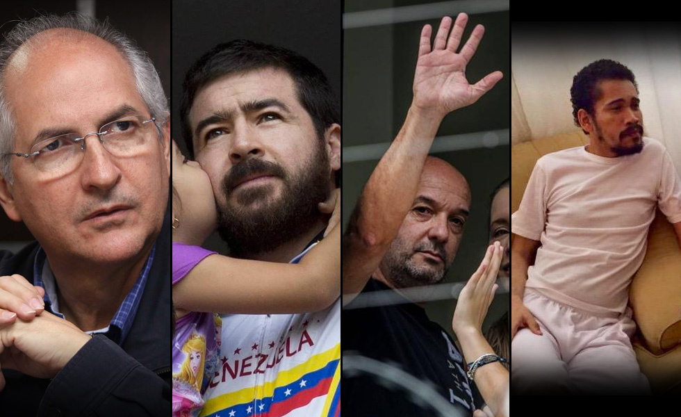 Cuatro presos políticos con medida de casa por cárcel: Una manera de silenciarlos