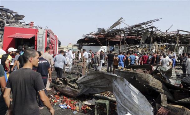 Estado Islámico causó más de 50 muertos y un centenar de heridos en Bagdad