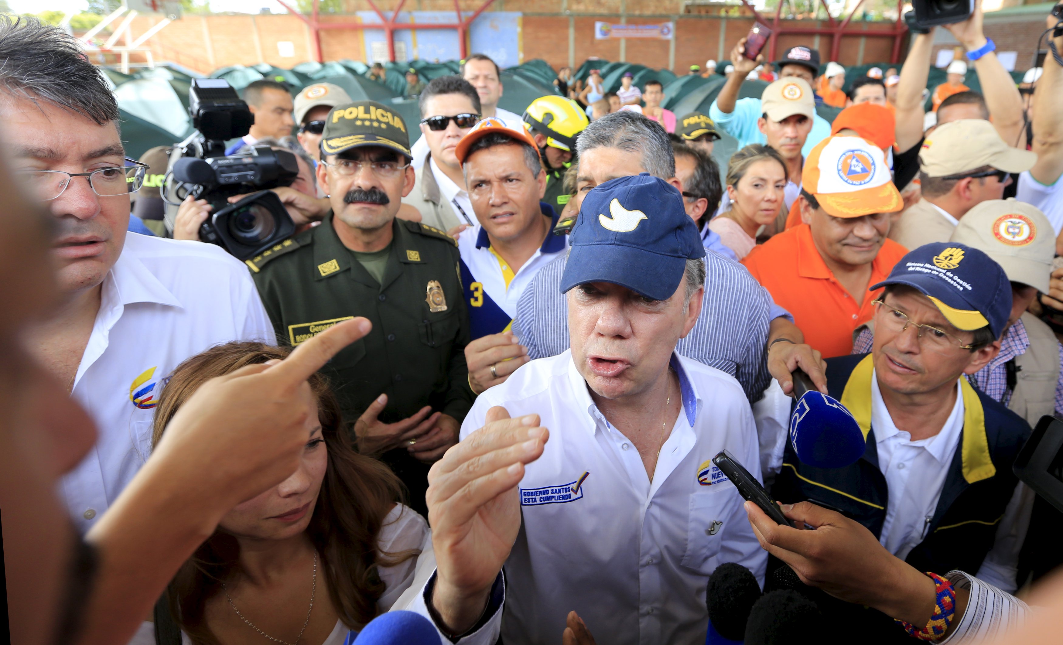 Santos se reunirá en Cúcuta con ministros, cuerpo diplomático y organismos internacionales