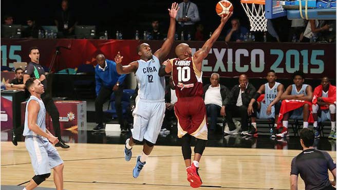 Venezuela aplastó a Cuba en el Preolímpico de Baloncesto