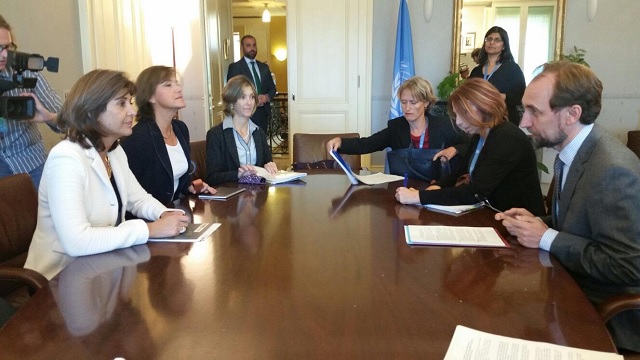 Comienza reunión de canciller de Colombia con Alto Comisionado de DDHH de la ONU