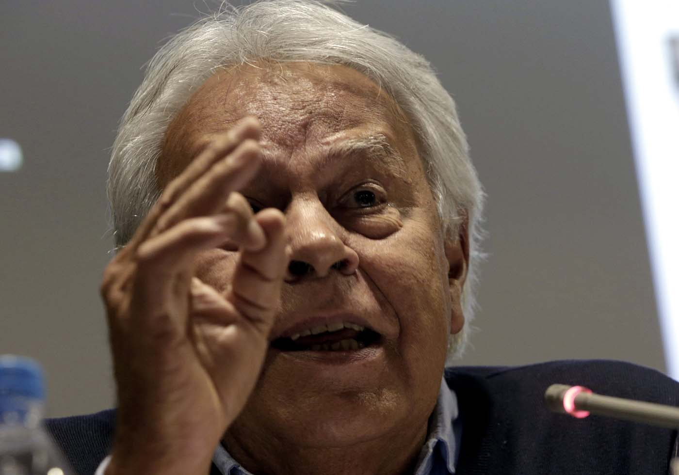 Felipe González: Maduro y su gobierno se están quedando solos, y para colmo, ellos lo saben