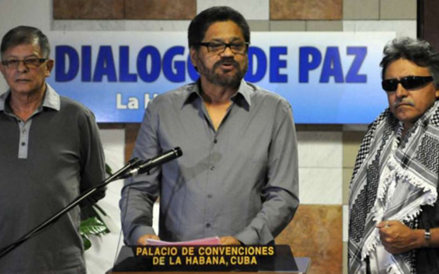 Farc plantean pacto colectivo de perdón en Colombia