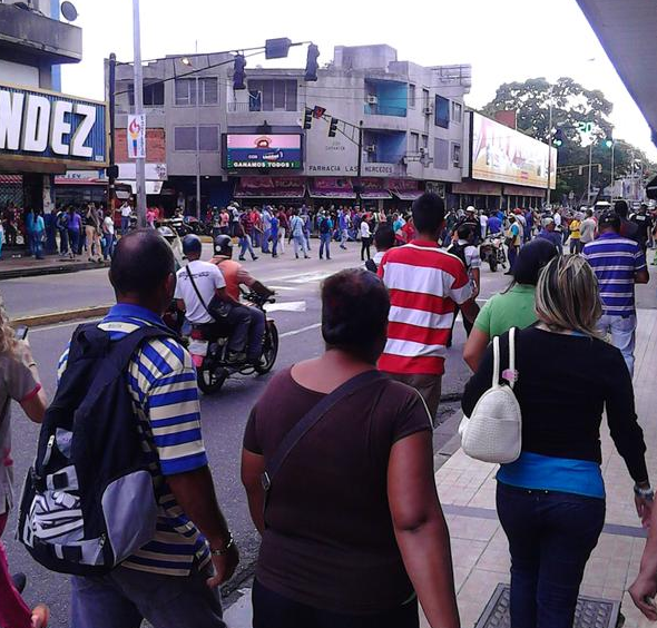 Estudiantes protestan en Maturín