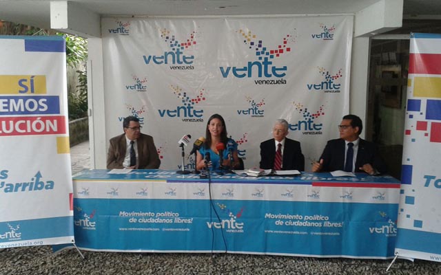 Machado: Venezuela exige magistrados para la Transición y no producto de una transacción