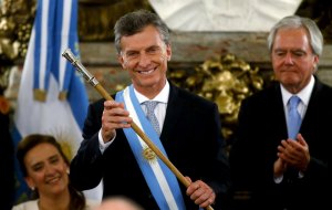 Mauricio Macri asume la presidencia de Argentina