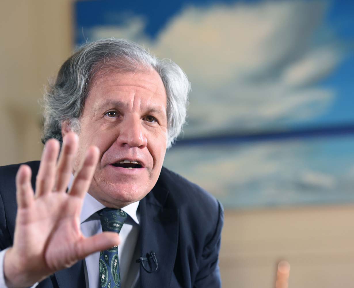 Almagro: Mediación debe convencer a Maduro de respetar la Constitución y el RR