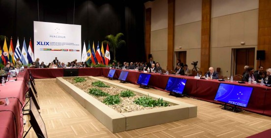  La Cumbre de jefes de Estado del Mercosur, que se EFE/STR