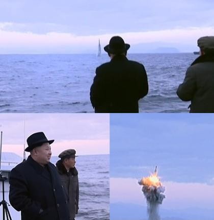 Corea del Norte difunde vídeo sobre disparo de un misil desde un submarino