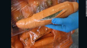 Hallan una tonelada de marihuana camuflada en zanahorias en frontera de EEUU