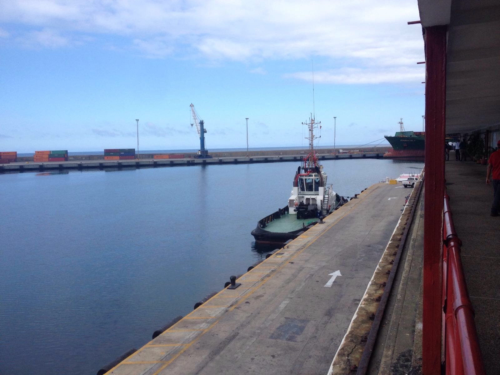 Actividad portuaria paralizada desde enero