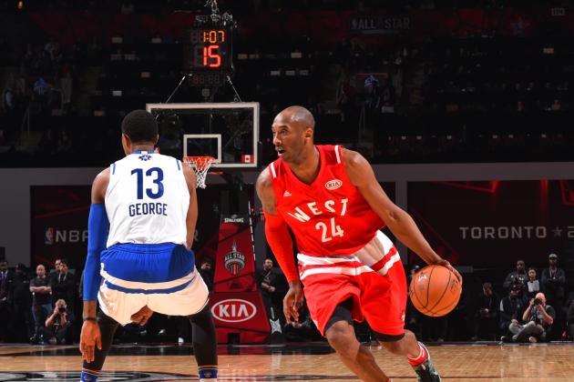 Kobe Bryant disputó su último Juego de Estrellas