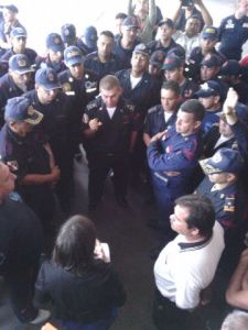 Bomberos de San Cristóbal se declararon en cierre técnico