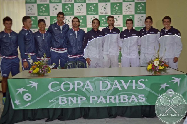 PAraguay y Venezuela Copa Davis 2016