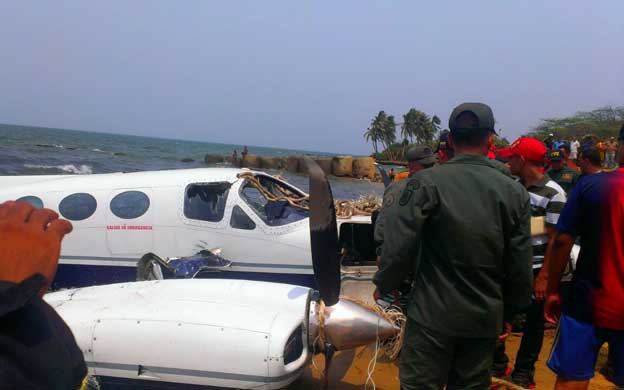 Hallan rastros de urea en la narcoavioneta