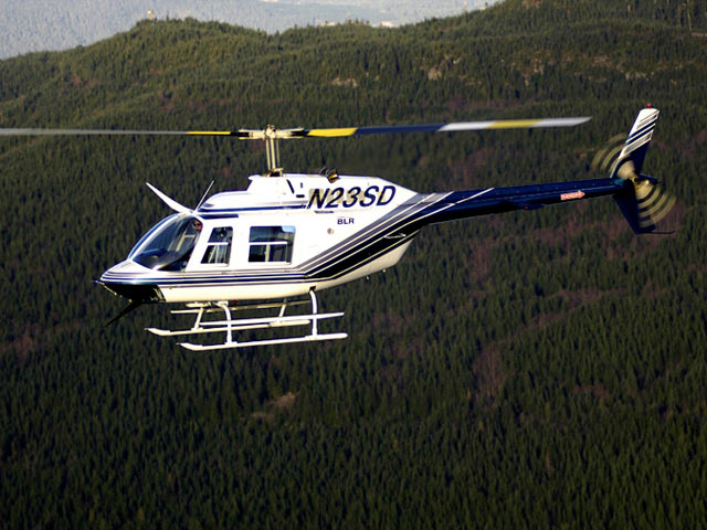 Imagen referencial de un helicóptero Bell 206. Foto: blraerospace.com 