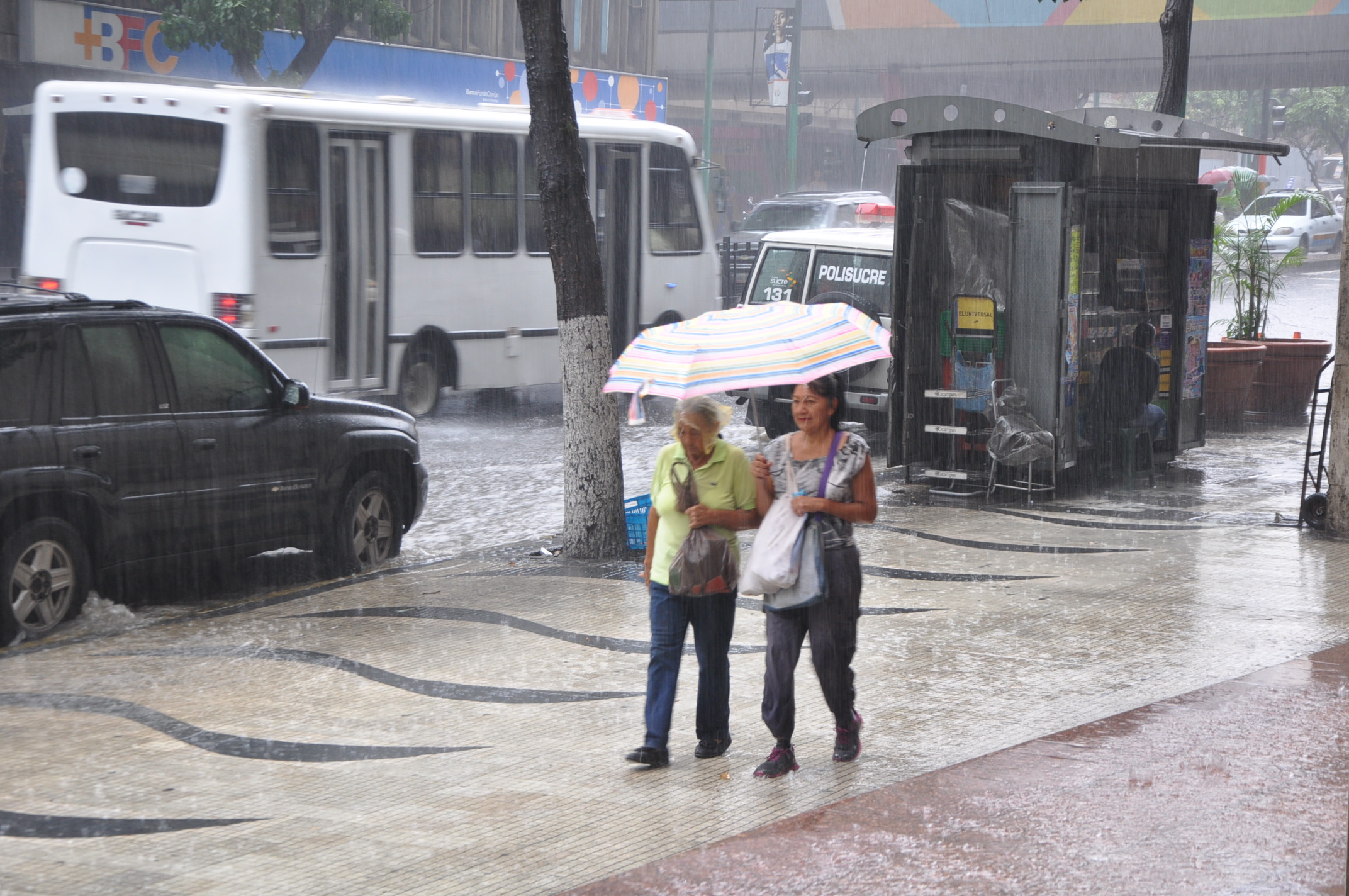 Inameh prevé este jueves lluvias dispersas en gran parte del país