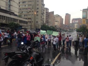 Protestas congestionaron el este de Caracas