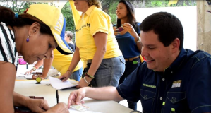 Juan Carlos Caldera: en Sucre recolectamos más de 40.000 firmas