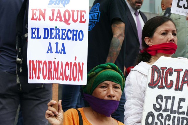 libertad expresion prensa marcha periodistas