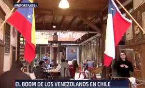 VIDEO: El “boom” de venezolanos en Chile