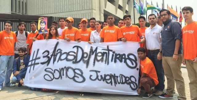Jóvenes de Voluntad Popular: El Revocatorio no se puede activar sin la presión pacífica de los venezolanos