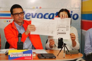Capriles: Vamos a sortear este nuevo obstáculo que nos han puesto