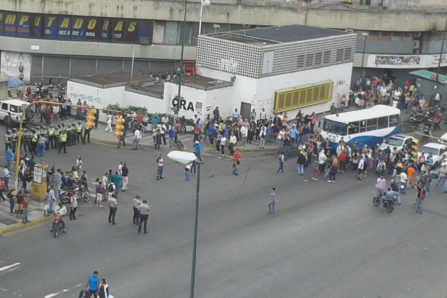 Protesta en San Martín por escasez de alimentos #20Jun