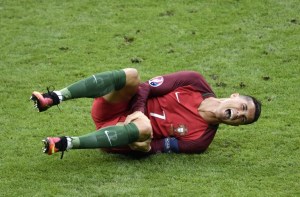 Ronaldo, lesionado no podrá jugar contra Gibraltar y Suiza